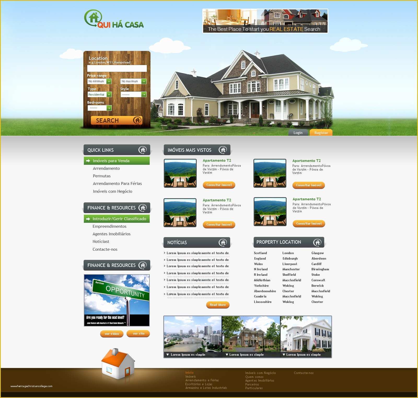 Free Real Estate Website Templates Wordpress Of Real Estate Wordpress Template Free Free Programs