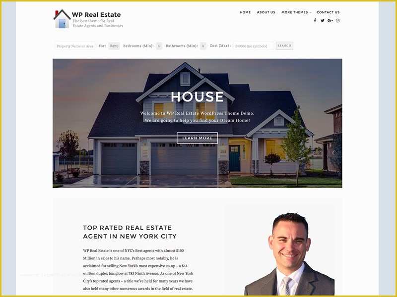 Free Real Estate Website Templates Wordpress Of theme Directory — Free Wordpress themes