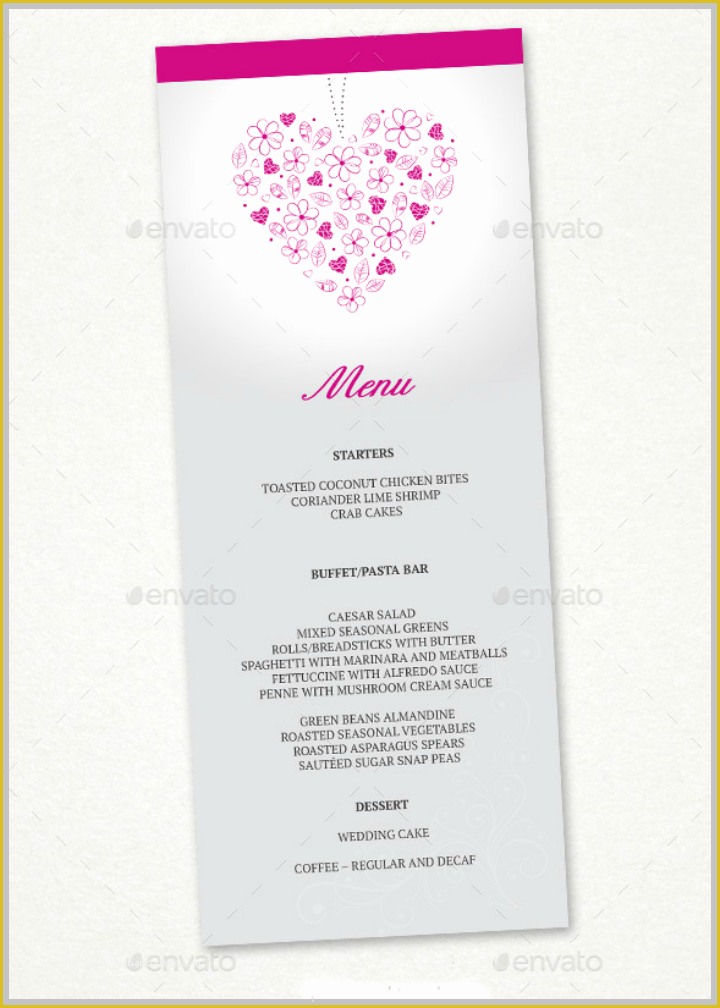 Free Reception Card Template Of 14 Reception Menu Designs & Templates Psd Ai