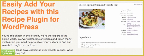 Free Recipe Blog Templates Of 6 Of the Best Wordpress Recipe Plugins to Help Your Site