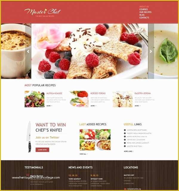 Free Recipe Website Template Of 17 Recipe Website themes & Templates