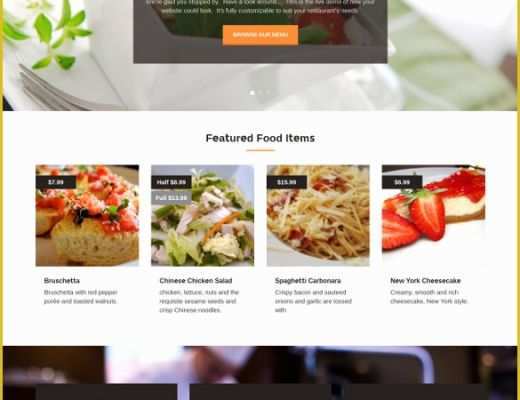 Free Recipe Website Template Of Dominos Website Template Popteenus