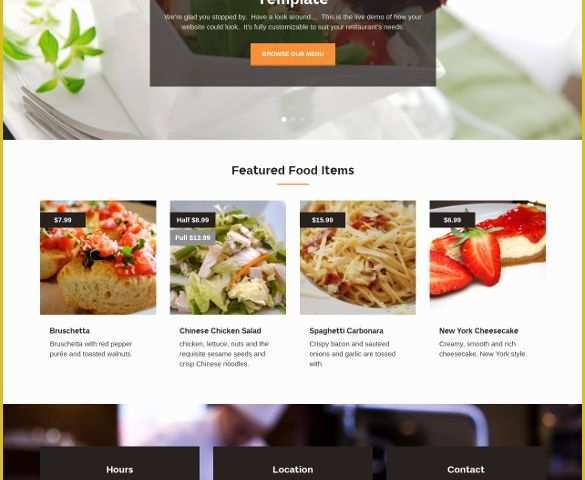 Free Recipe Website Template Of Dominos Website Template Popteenus