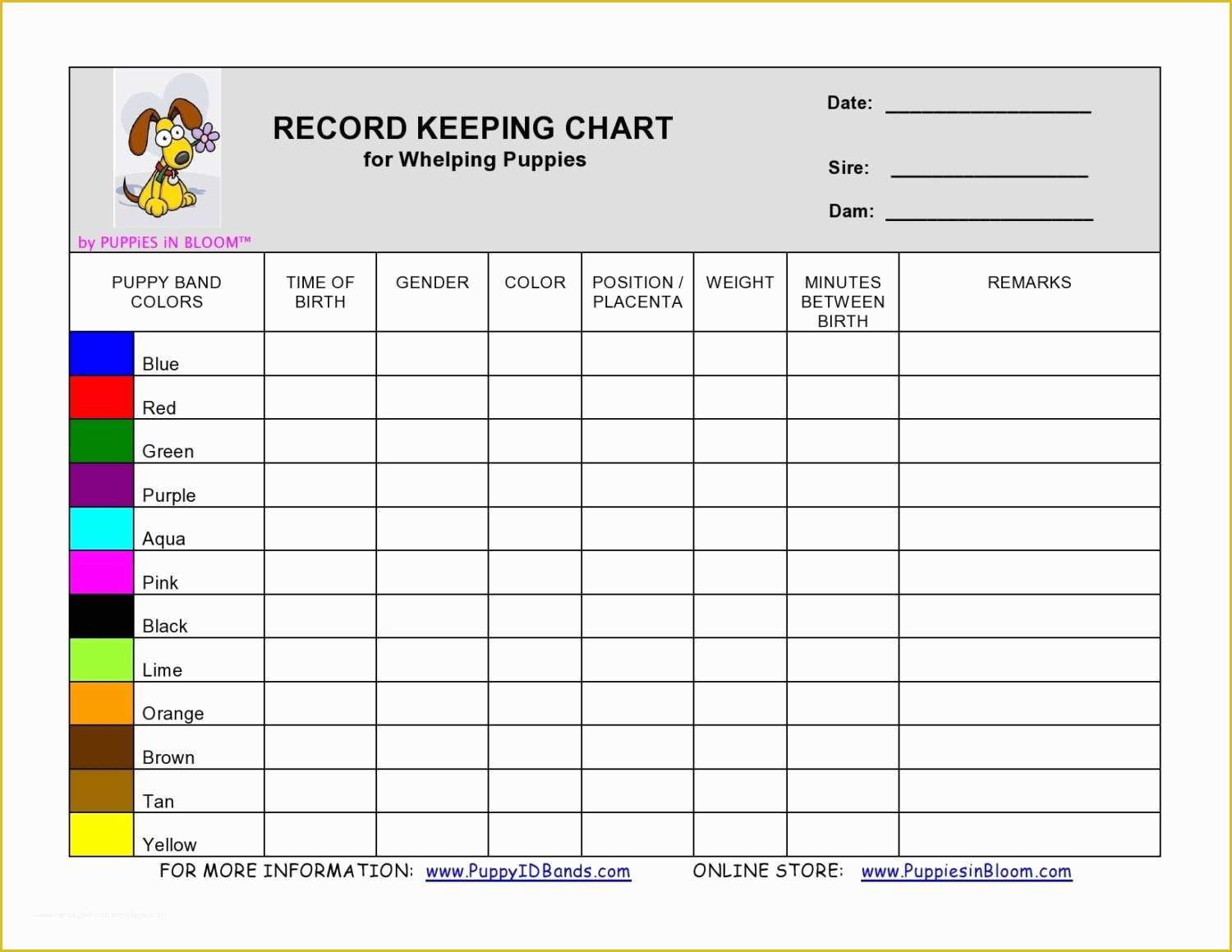 Free Record Keeping Templates Of 10 Best Of Blank Feeding Chart Blank Printable