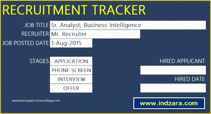Free Recruitment Tracker Excel Template Of 6 Excel Decision Matrix Template Exceltemplates