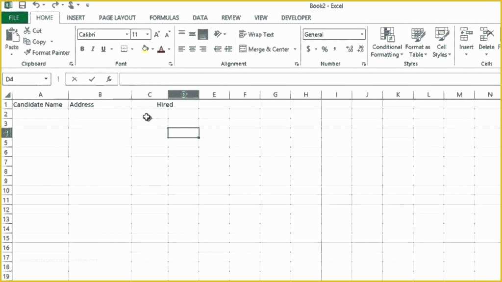 Free Recruitment Tracker Excel Template Of Recruitment Tracking Spreadsheet – Kinolive