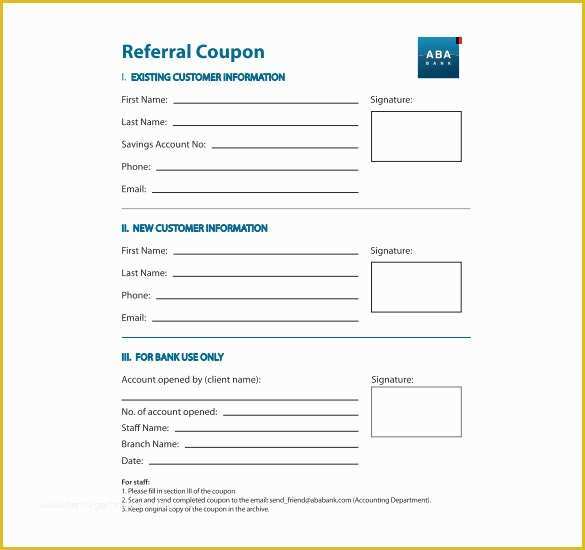 Free Referral form Template Of 18 Referral Coupon Templates Psd Ai Indesign