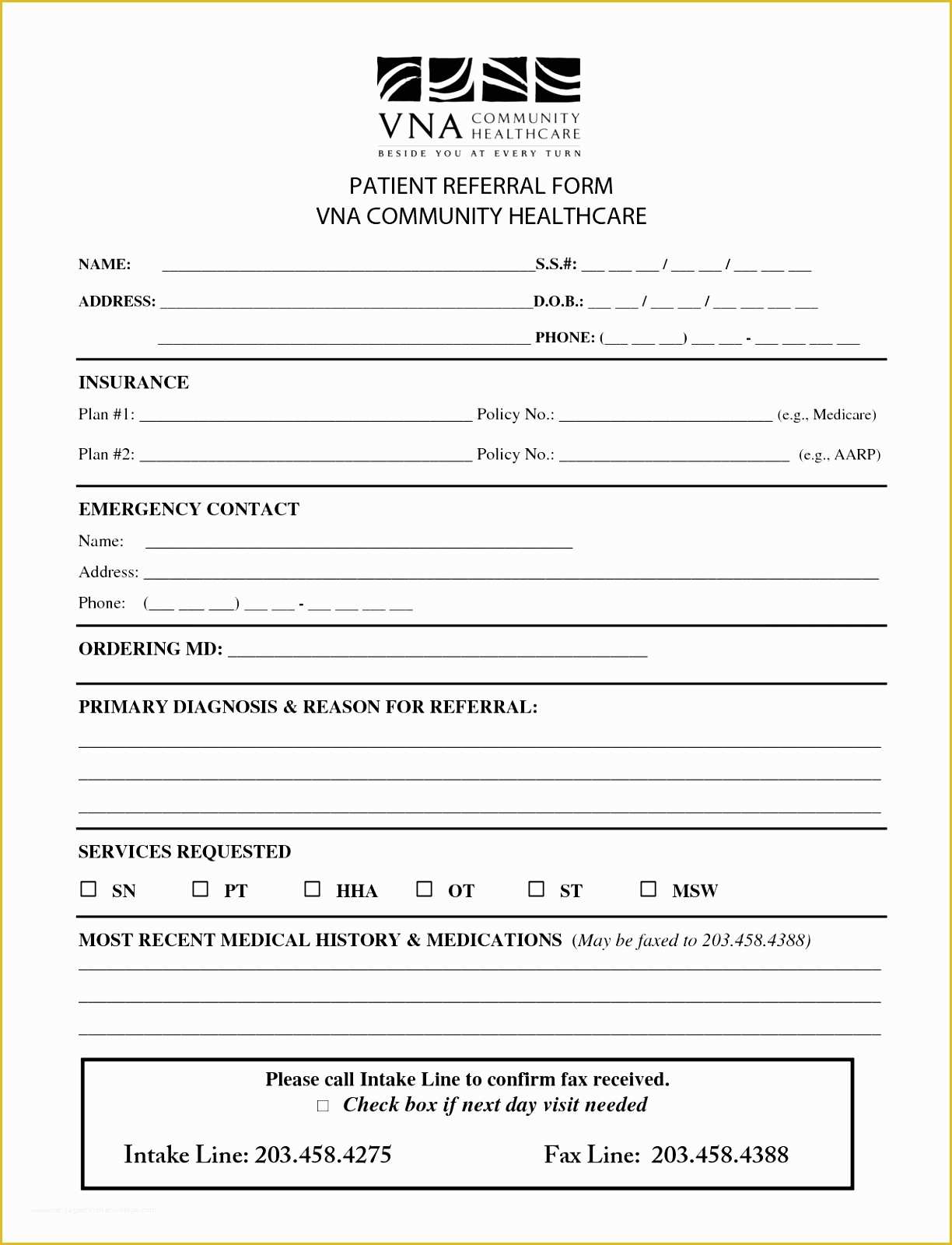 Free Referral form Template Of 6 Counselling Referral form Template Uyefi