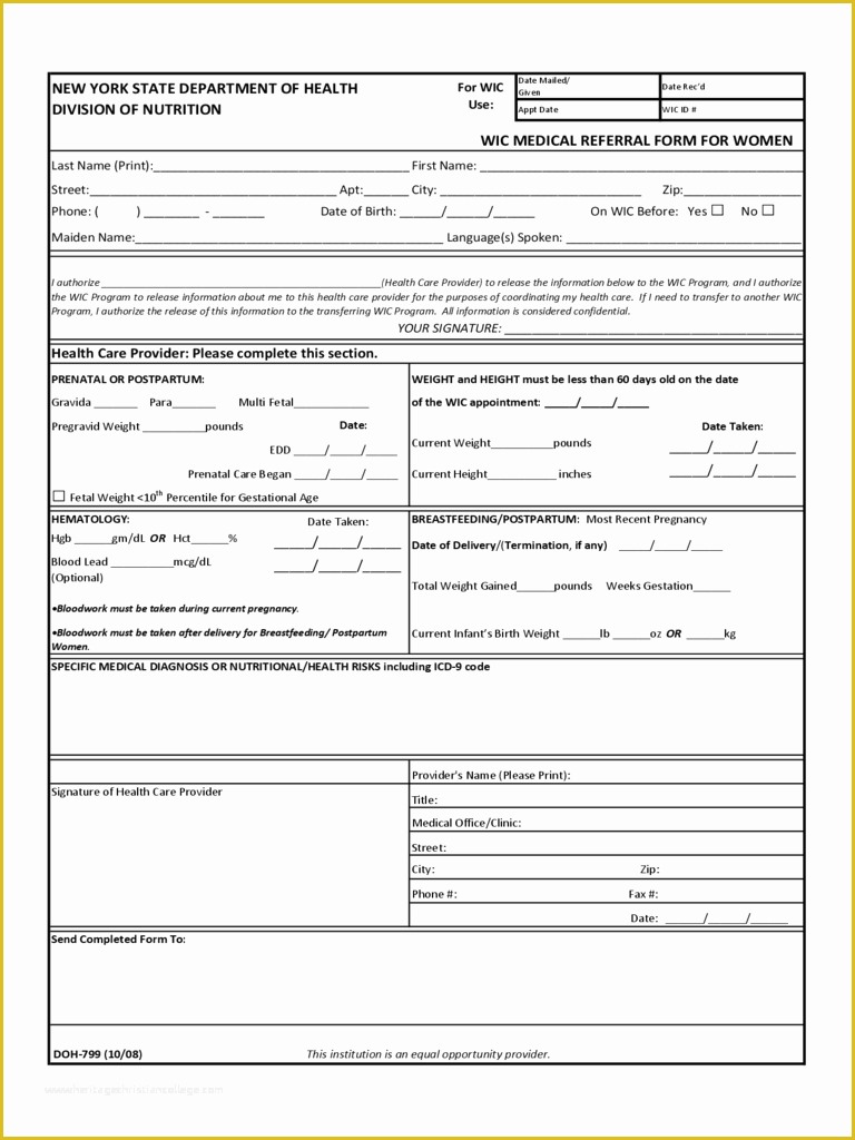 Free Referral form Template Of Medical Referral form – Templates Free Printable
