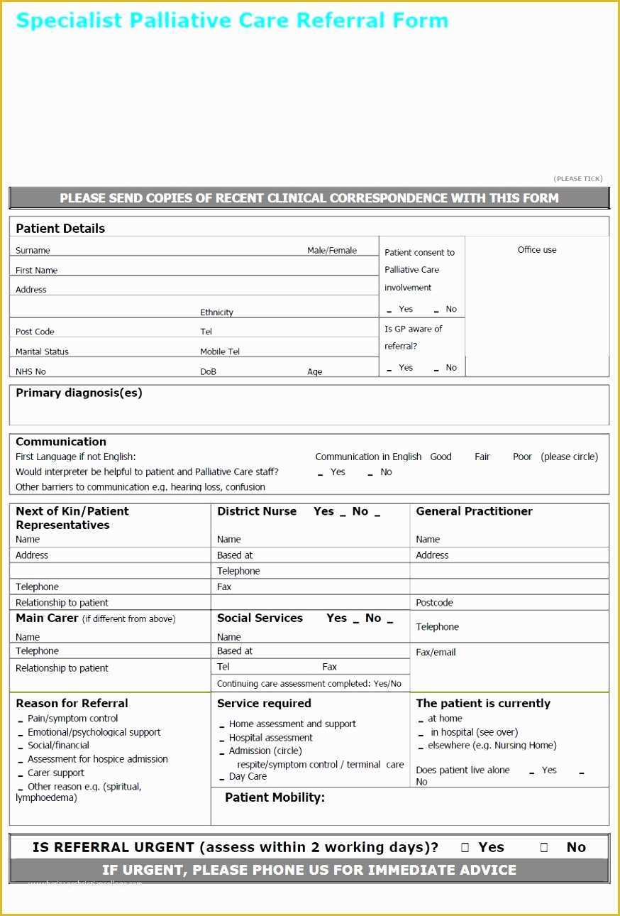 Free Referral Program Template Of 10 Dental Referral form Template Lotuu