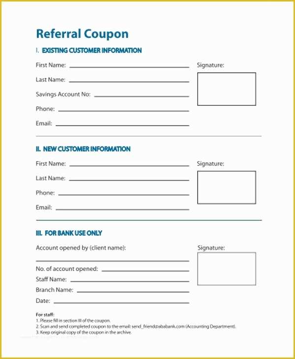 Free Referral Program Template Of 11 Referral Coupon Templates