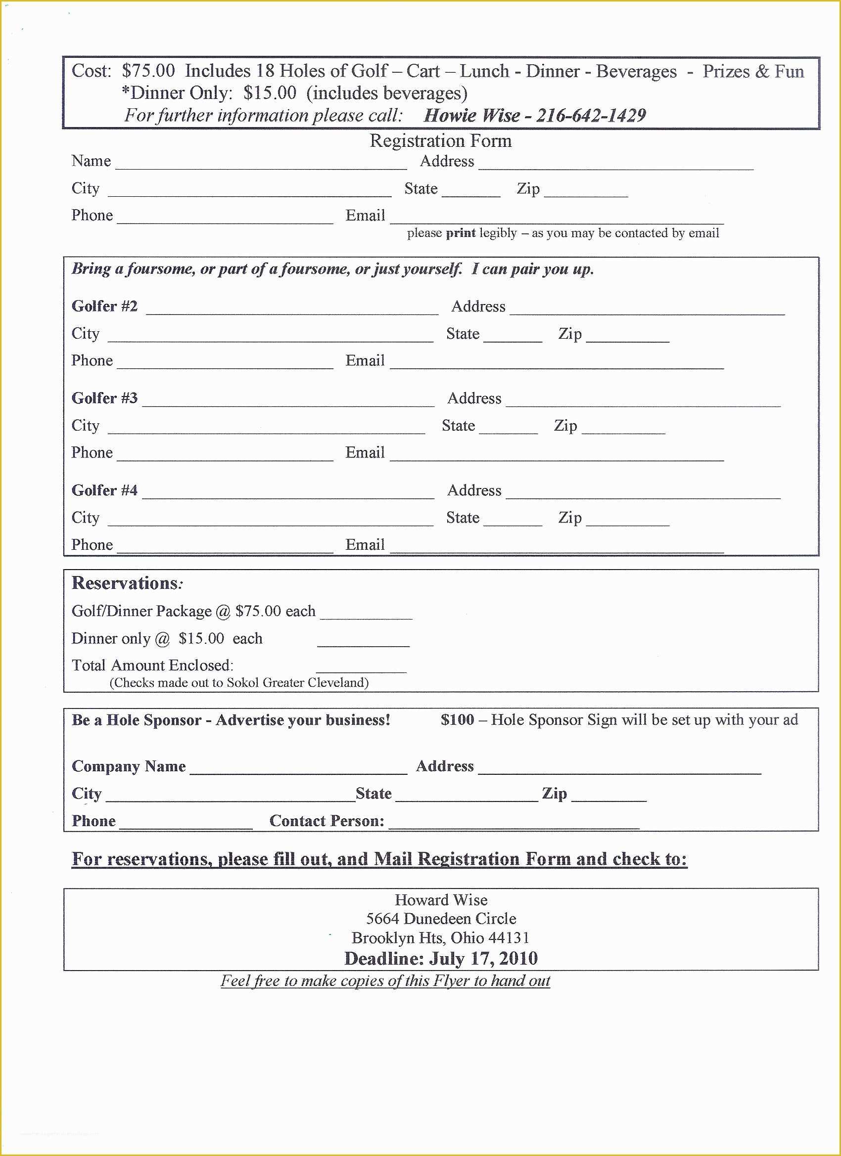 Free Registration form Template Of Application form event Registration form Template Printable
