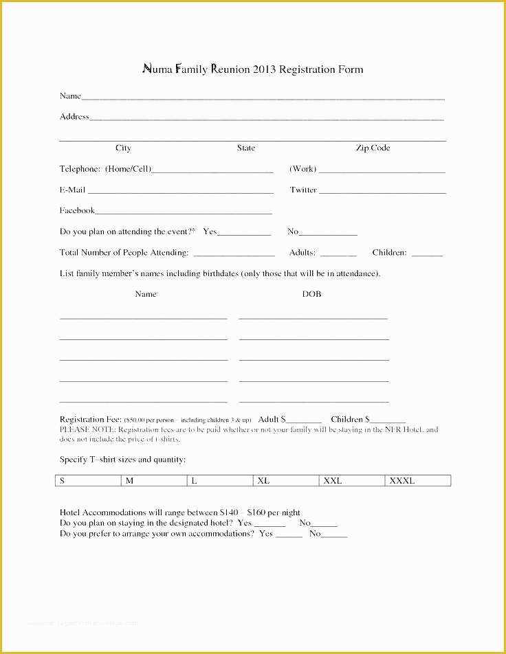 Free Registration form Template Of Online Registration form Template