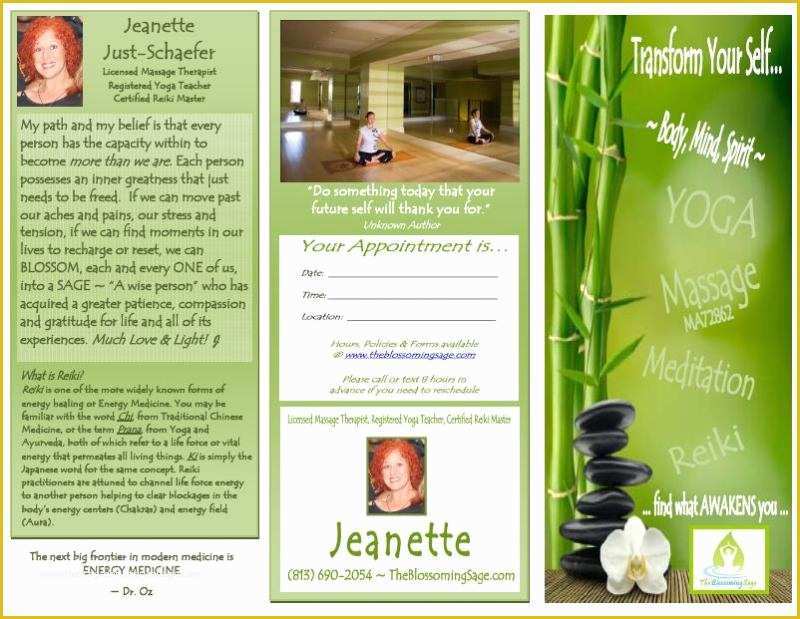 Free Reiki Brochure Template Of Reiki Brochures Templates to Pin On Pinterest