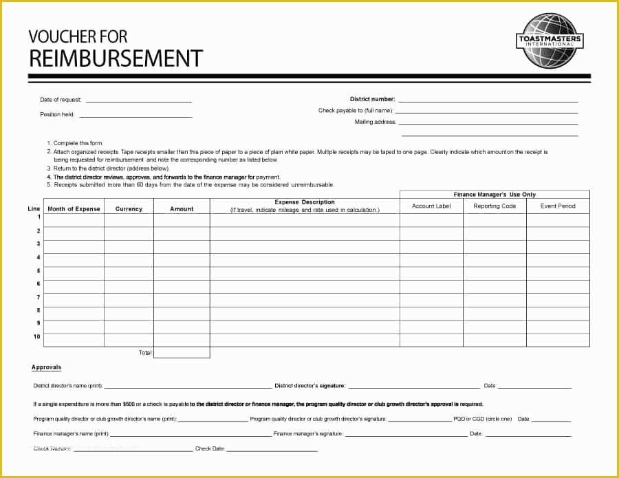 Free Reimbursement Request form Template Of 47 Reimbursement form Templates [mileage Expense Vsp]