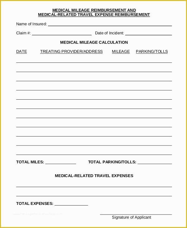 Free Reimbursement Request form Template Of Reimbursement form Template Free Download Printable
