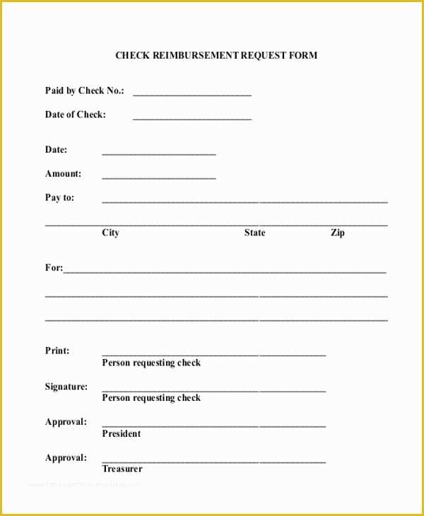 Free Reimbursement Request form Template Of Sample Check Request form 10 Free Documents In Doc Pdf