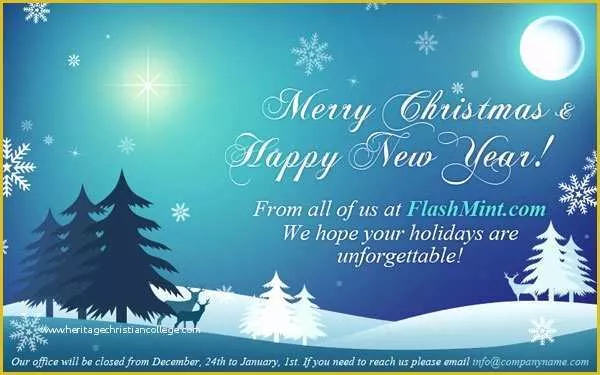 Free Religious Christmas Card Templates Of Email Christmas Cards