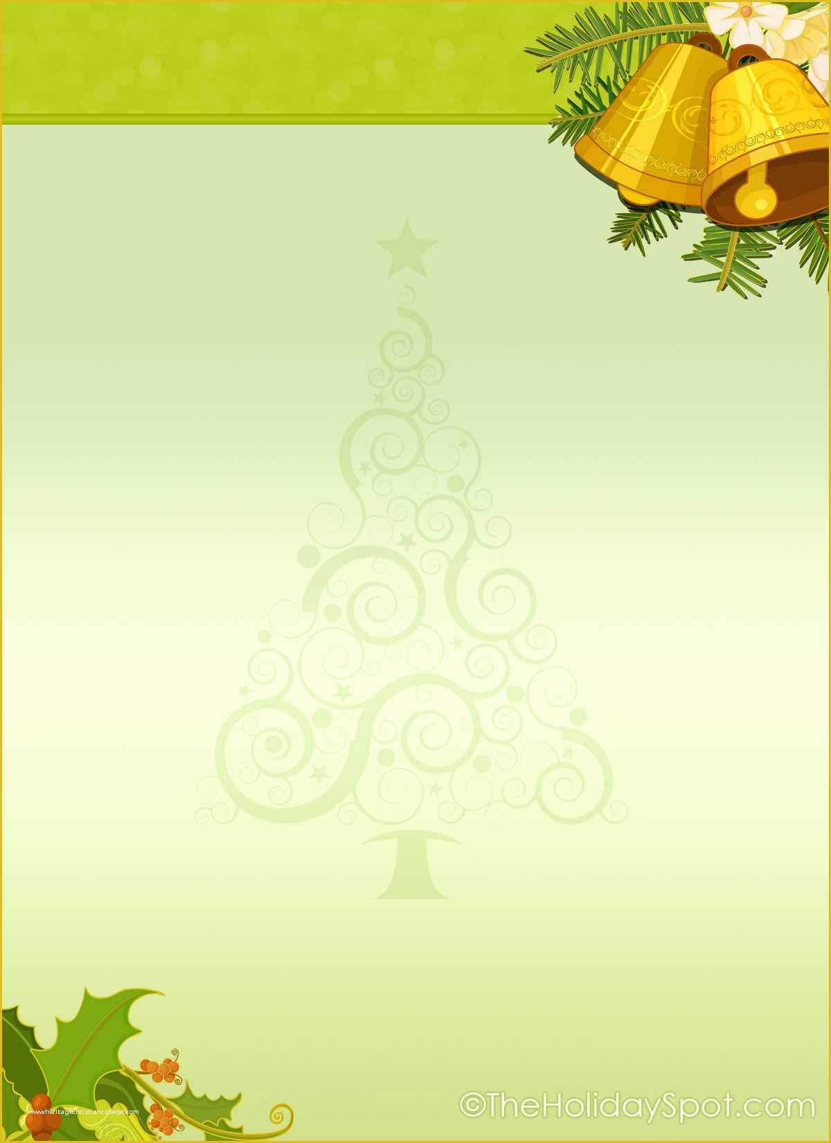 Free Religious Christmas Card Templates Of Free Christmas Letterhead