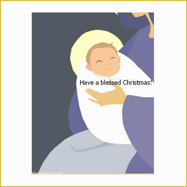 Free Religious Christmas Card Templates Of Free Microsoft Publisher Christmas Card Templates to