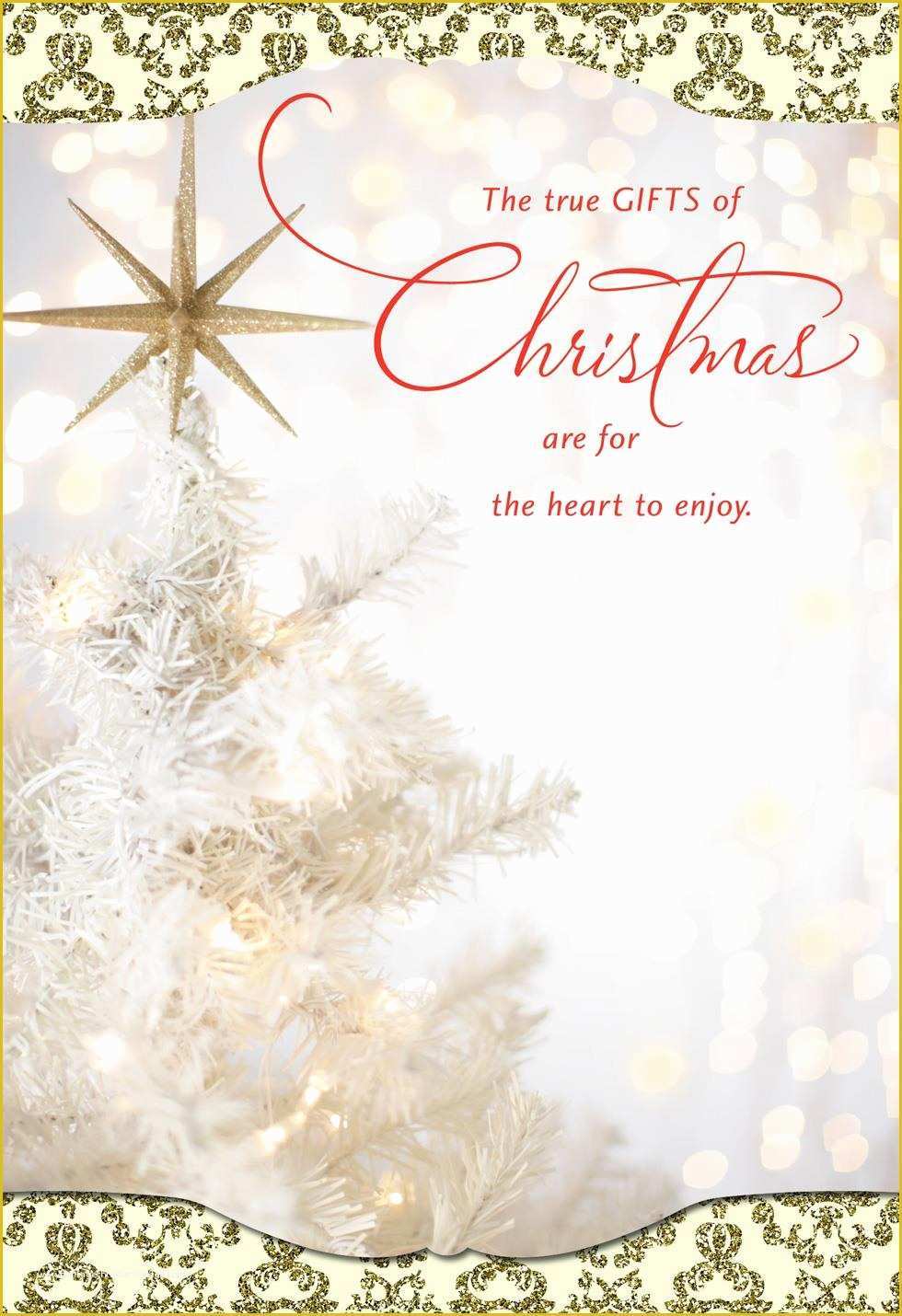 Free Religious Christmas Card Templates Of True Gifts Religious Christmas Card Greeting Cards