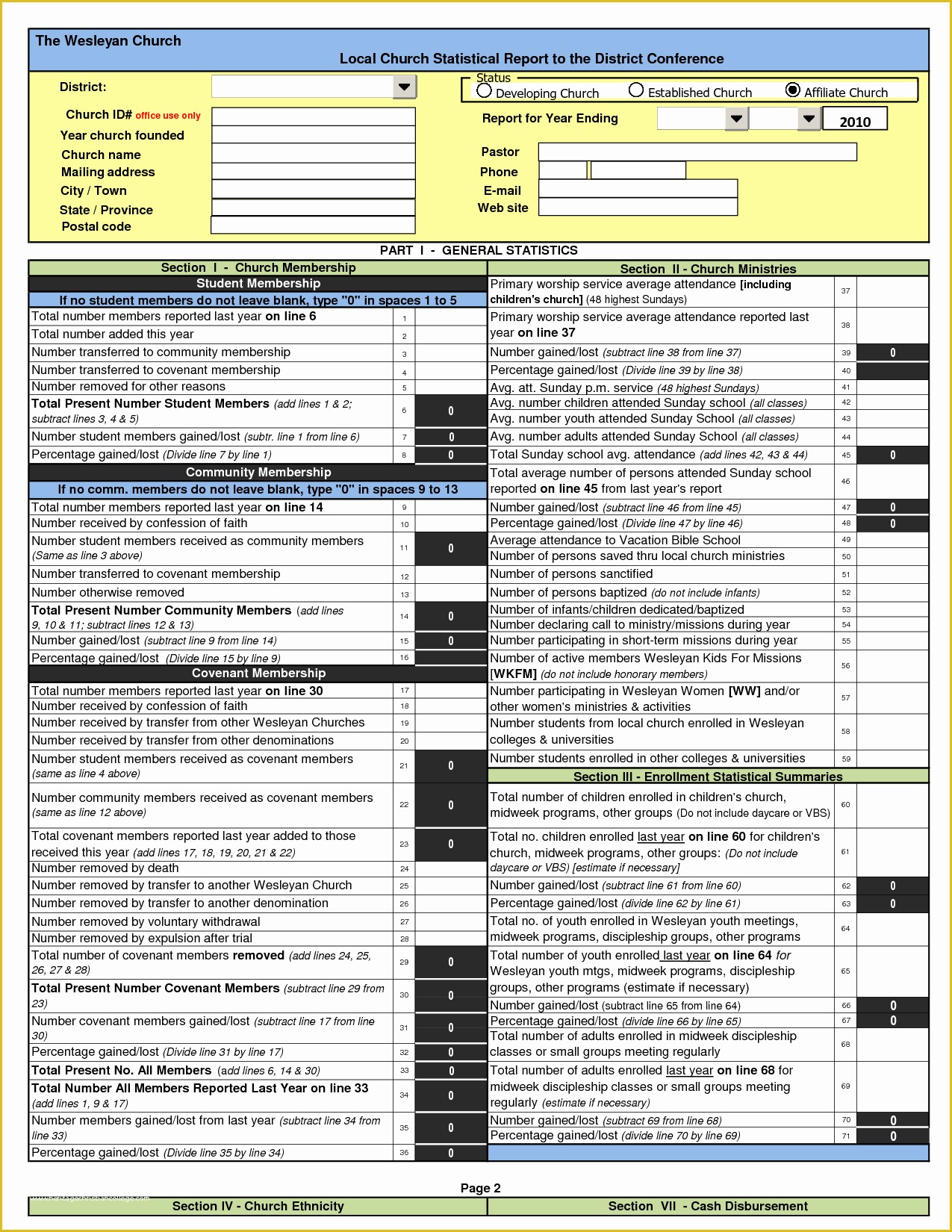 Renovation Estimate Template