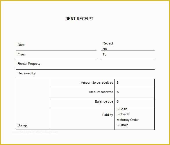 Free Rent Invoice Template Word Of 27 Rental Receipt Templates Doc Pdf