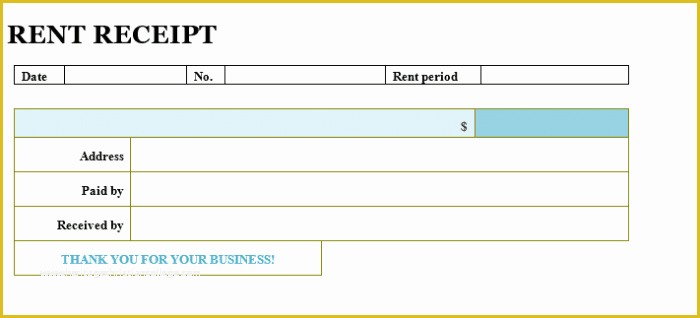 Free Rent Invoice Template Word Of 50 Free Receipt Templates Cash Sales Donation Taxi