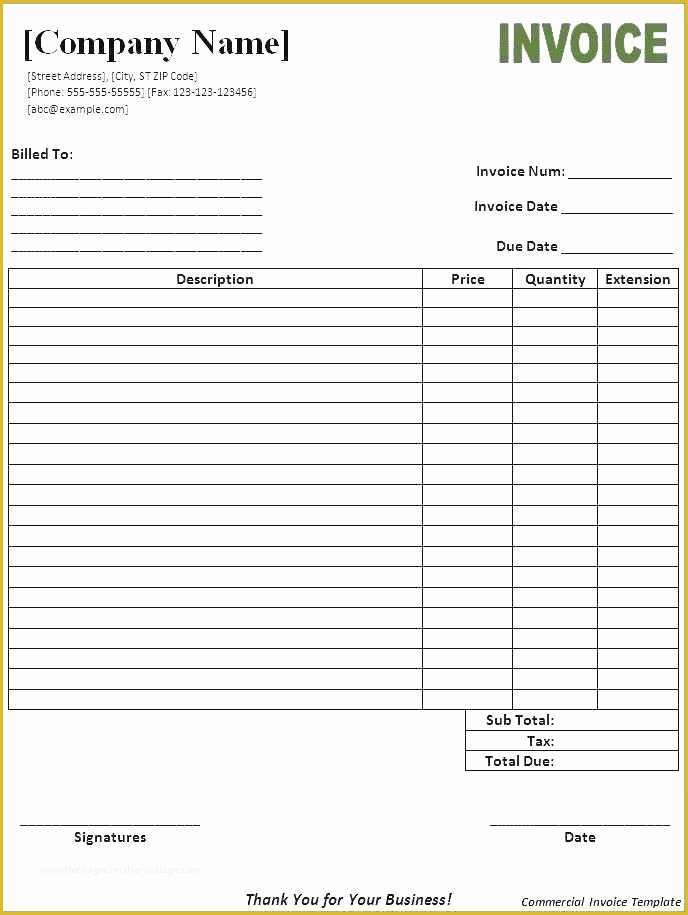 Free Rent Invoice Template Word Of Itemized Invoice Template Word Readleaf Document