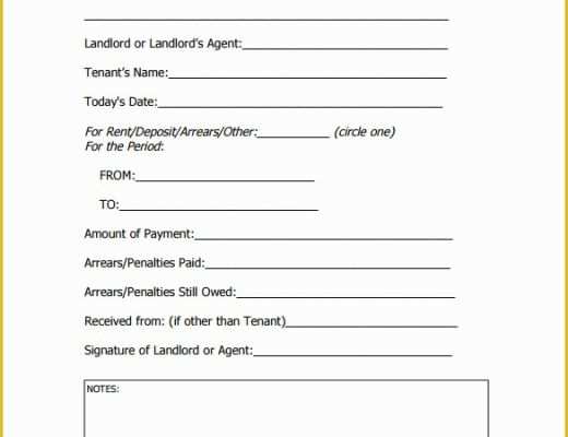 Free Rent Receipt Template Excel Of 27 Rental Receipt Templates Doc Pdf