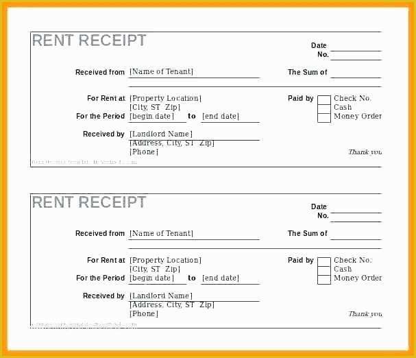 Free Rent Receipt Template Excel Of Rent Receipt Template Excel Rental Ledger Template Receipt
