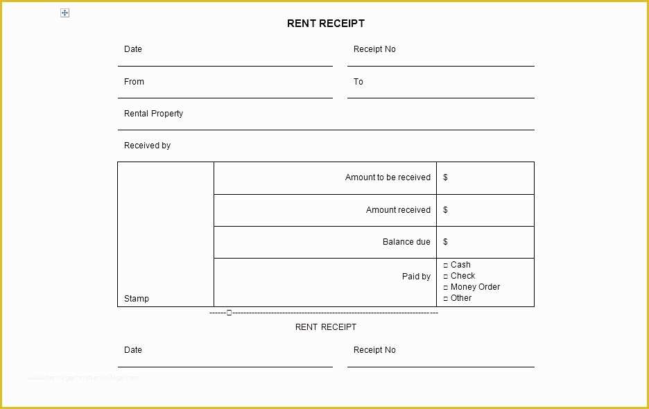 Free Rent Receipt Template Excel Of Rent Receipt Template Excel Rental Receipt form Template
