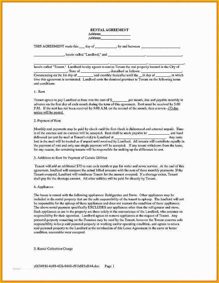 Free Rental Agreement Template Hawaii Of 49 Fantastic Hawaii Rental Agreement