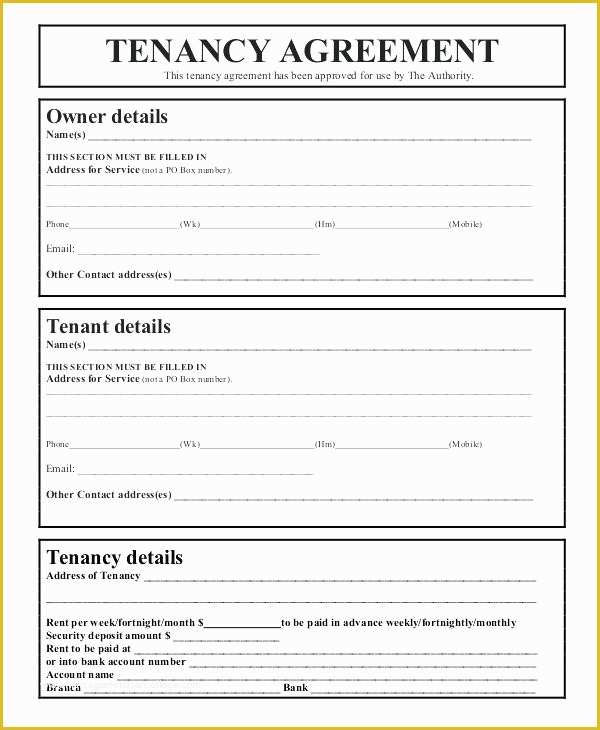 Free Rental Agreement Template Hawaii Of Agreement form Sample Free Lease Rental forms Landlord