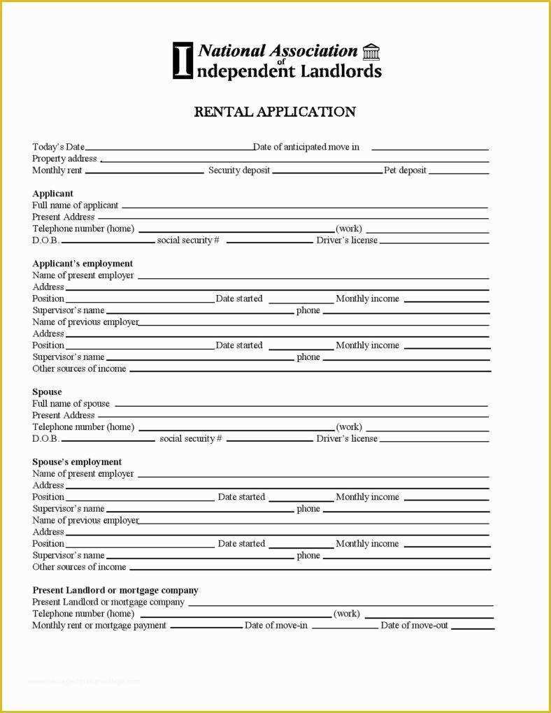 Free Rental Application Template Of 25 Lease Application Templates Free Free Word Pdf