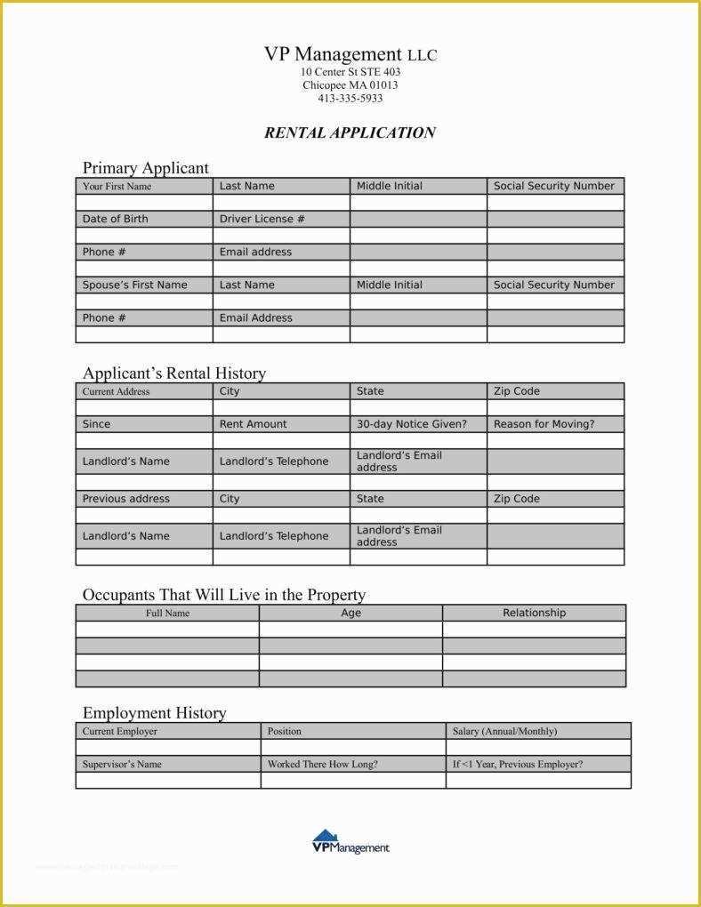 Free Rental Application Template Of 25 Lease Application Templates Free Free Word Pdf