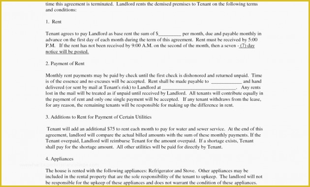 Free Rental Contract Template California Of Property California Rental Agreement Template Free