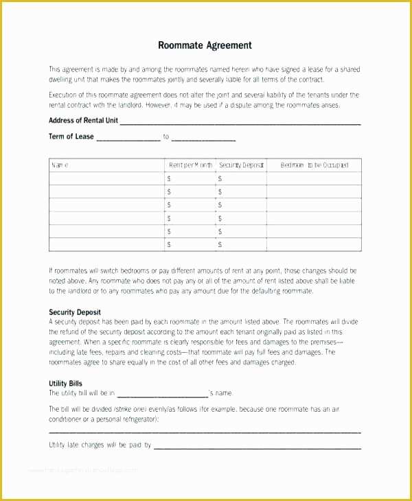 Free Rental Contract Template California Of Room Rental Agreement Template California – Gradyjenkins