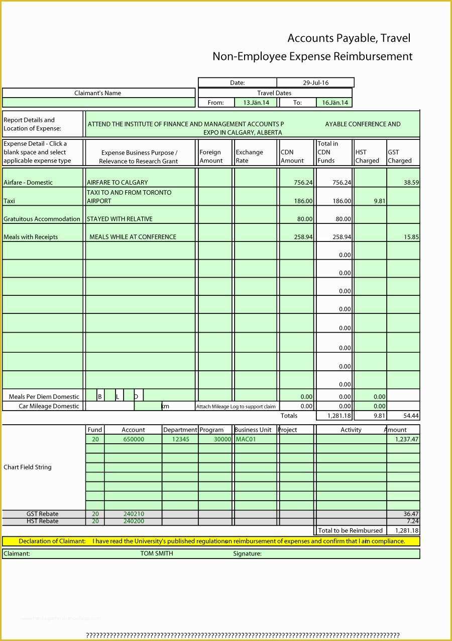 Free Report Templates Of 40 Expense Report Templates to Help You Save Money