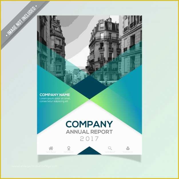 Free Report Templates Of Annual Report Template Vector