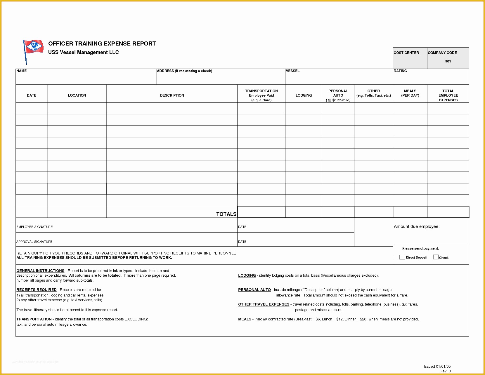 Free Report Templates Of Blank Expense Report Mughals