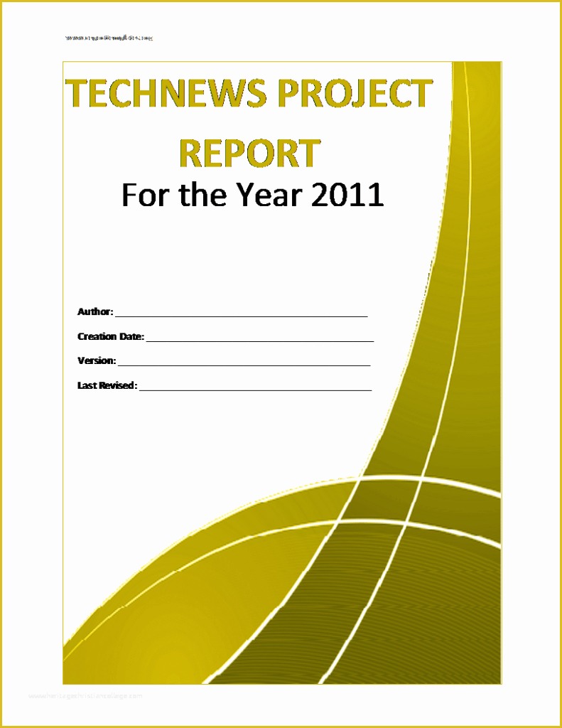 Free Report Templates Of Project Report Template Free formats Excel Word