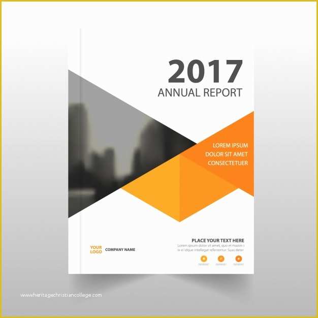 Free Report Templates Of Report Template with Geometric Shapes Vector
