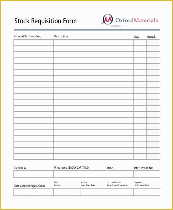 Free Requisition form Template Excel Of Sample Requisition form 11 Free Documents In Doc Pdf