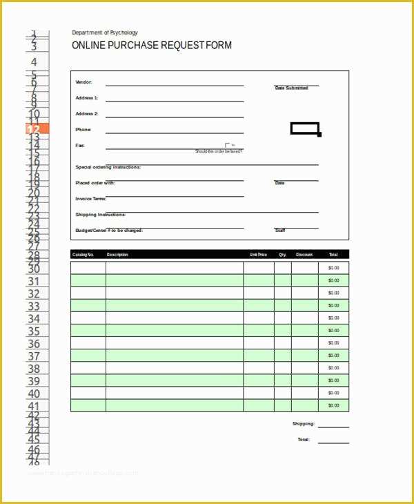 Free Requisition form Template Excel Of Template Stationery Requisition form 9 Taboos About