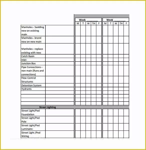 Free Residential Construction Schedule Template Of 13 Construction Schedule Templates Pdf Doc Xls