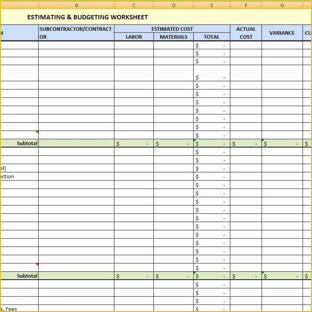 Free Residential Construction Schedule Template Of Free Construction Schedule Spreadsheet