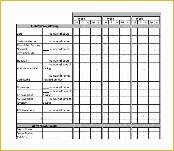 Free Residential Construction Schedule Template Of Residential Construction Schedule Template Free Templates