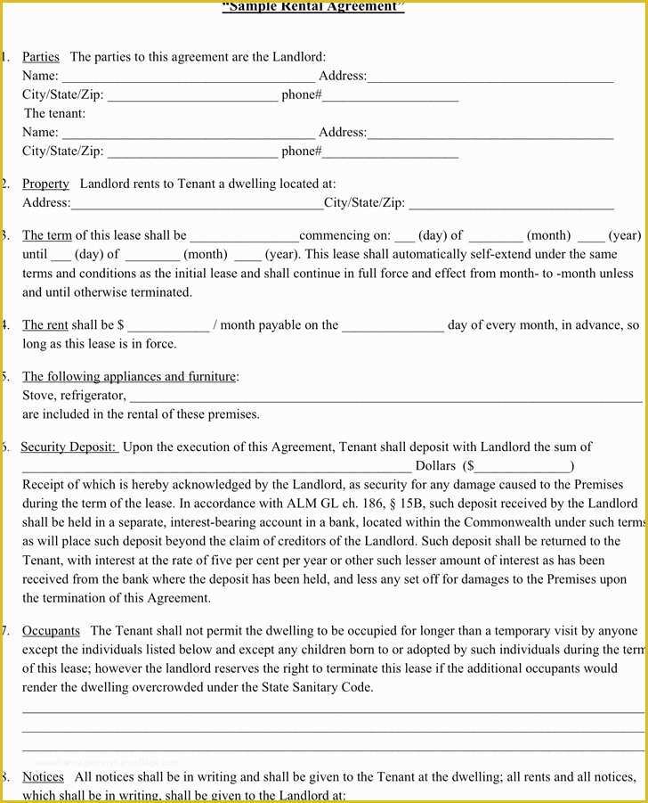 Free Residential Lease Agreement Template Ohio Of 46 Elegant Annual Lease Agreement form Qu A