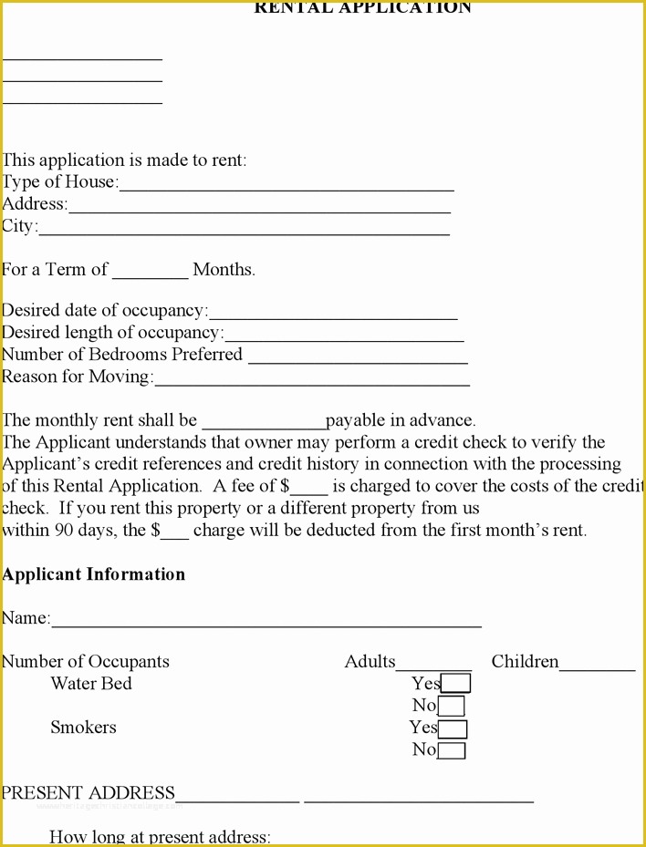 Free Residential Lease Agreement Template Ohio Of Free Ohio Rental Application Pdf 137kb